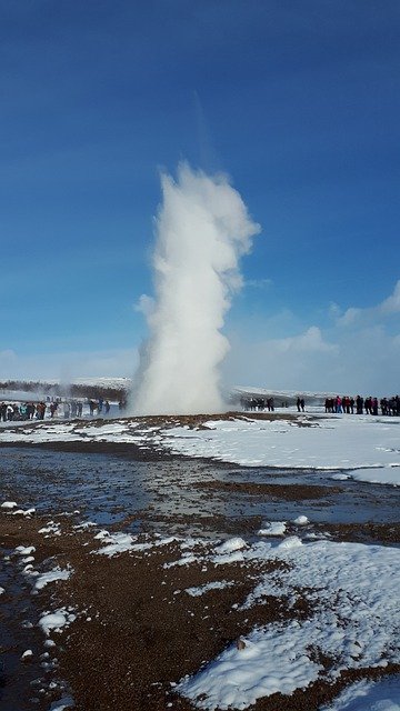 Iceland Geyser Waterpolo Pressure  - capdexai66 / Pixabay